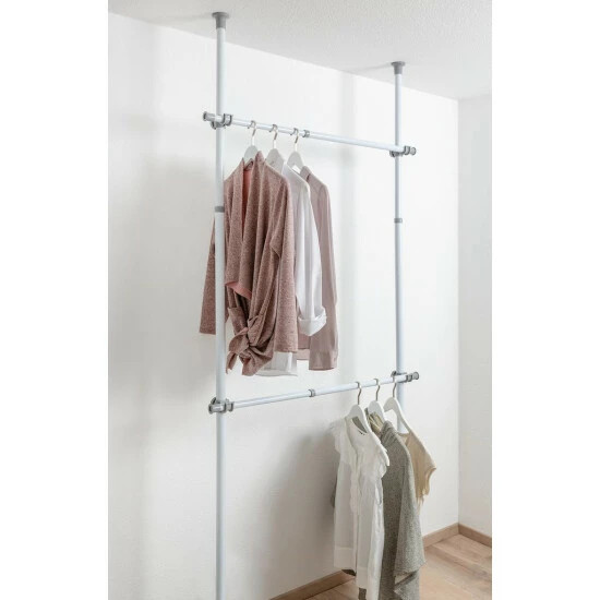 Wenko Kleiderstange Herkules 2er 9 Wenko Kleiderstange Herkules 2er – Bild 7