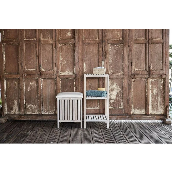 Wenko Regal Norway Mit 3 Böden Natur Weiß 16 Wenko Regal Norway Mit 3 Böden Natur Weiß – Bild 14