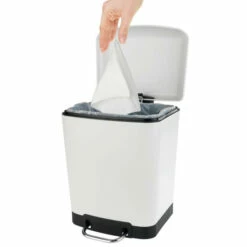 Wenko Treteimer Studio Easy-Close Weiß 6 L -Günstiges Wenko Geschäft unnamed file 16808