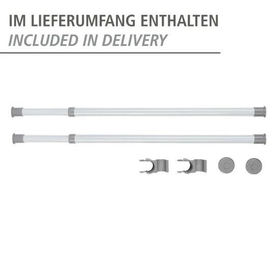 Wenko Kleiderstange Herkules 2er 16 Wenko Kleiderstange Herkules 2er – Bild 14