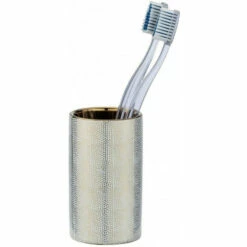 Wenko Zahnputzbecher Nuria Gold/Weiß -Günstiges Wenko Geschäft unnamed file 16871