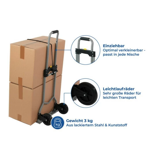 Wenko Transportkarren, Klappbar 4 Wenko Transportkarren, Klappbar – Bild 2