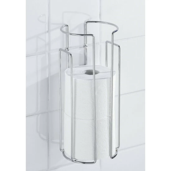 Wenko Toilettenpapier-Ersatzrollenhalter Chrom 5 Wenko Toilettenpapier-Ersatzrollenhalter Chrom – Bild 3