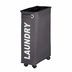 Wenko Wäschesammler Corno Grau