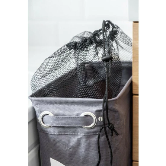 Wenko Wäschesammler Corno Grau 10 Wenko Wäschesammler Corno Grau – Bild 8