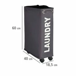 Wenko Wäschesammler Corno Grau 30 Wenko Wäschesammler Corno Grau -Günstiges Wenko Geschäft unnamed file 16944