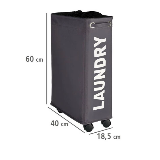 Wenko Wäschesammler Corno Grau 16 Wenko Wäschesammler Corno Grau – Bild 14