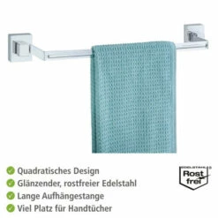 Wenko Vacuum-Loc® Badetuchstange Uno Quadro Edelstahl -Günstiges Wenko Geschäft unnamed file 17003