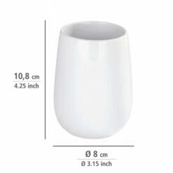 Wenko Zahnputzbecher Malta Weiß Keramik 12 Wenko Zahnputzbecher Malta Weiß Keramik -Günstiges Wenko Geschäft unnamed file 17016