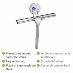 WENKO Vacuum-Loc Duschabzieher, Befestigen Ohne Bohren; 20877800 -Günstiges Wenko Geschäft unnamed file 17256