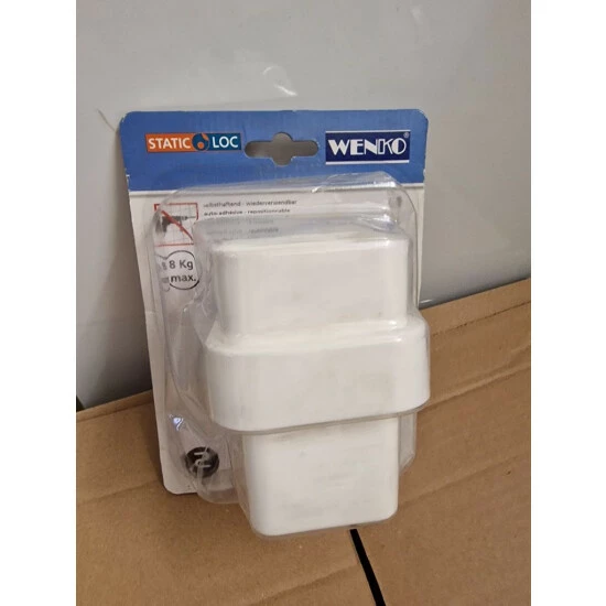 Wenko Static-Loc® Zahnputzbecher Osimo Weiß 7 Wenko Static-Loc® Zahnputzbecher Osimo Weiß – Bild 5