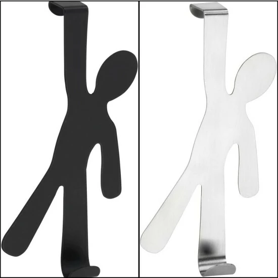 Wenko Türhaken Boy Black 5 Wenko Türhaken Boy Black – Bild 3