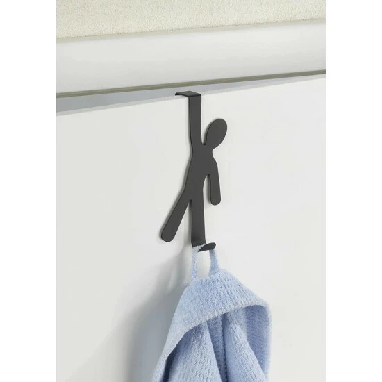 Wenko Türhaken Boy Black 6 Wenko Türhaken Boy Black – Bild 4