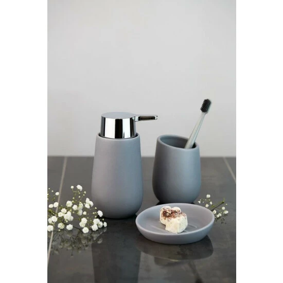 Wenko Zahnputzbecher Badi Beige Keramik 12 Wenko Zahnputzbecher Badi Beige Keramik – Bild 10