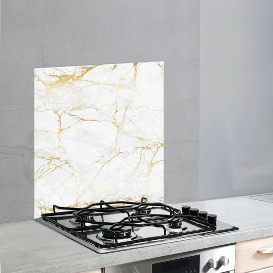 Wenko Glasrückwand Marmor Gold 60 X 70 Cm 7 Wenko Glasrückwand Marmor Gold 60 X 70 Cm – Bild 5