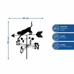 Wenko Wetterfahne Katze -Günstiges Wenko Geschäft unnamed file 17545