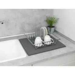 Wenko Mikrofaser Abtropfmatte Miko Grau -Günstiges Wenko Geschäft unnamed file 1755