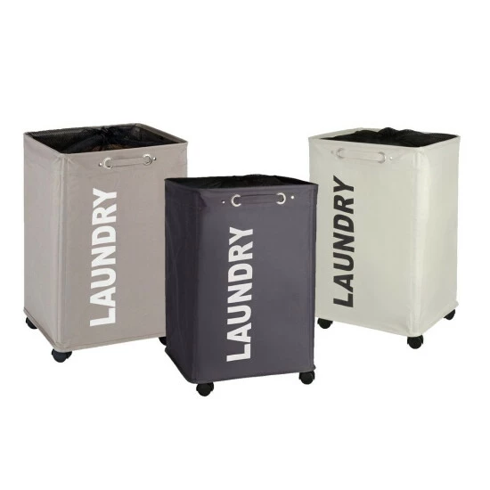 Wenko Wäschesammler Quadro Beige 13 Wenko Wäschesammler Quadro Beige – Bild 11