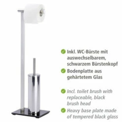 Wenko Stand WC-Garnitur Lava -Günstiges Wenko Geschäft unnamed file 17654