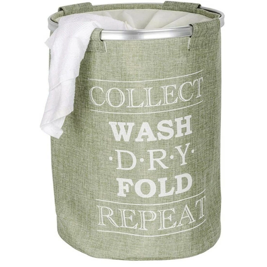 Wenko 62087100 Ringo Wäschesammler-/Korb, Fassungsvermögen 68 L, Polyester, 40 X 3 Wenko 62087100 Ringo Wäschesammler-/Korb, Fassungsvermögen 68 L, Polyester, 40 X