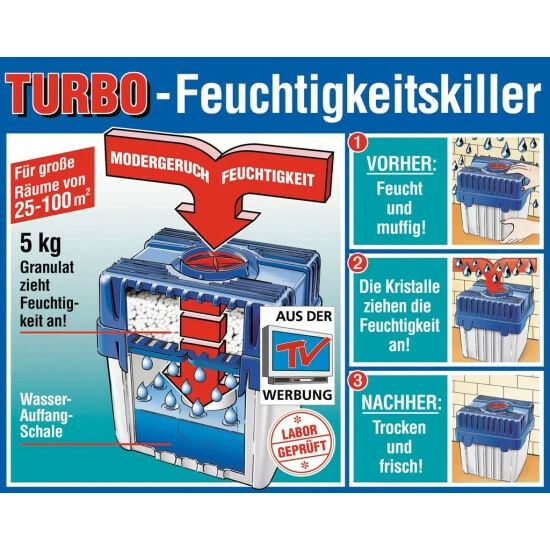 Wenko Feuchtigkeitskiller 5 Kg 3 Wenko Feuchtigkeitskiller 5 Kg