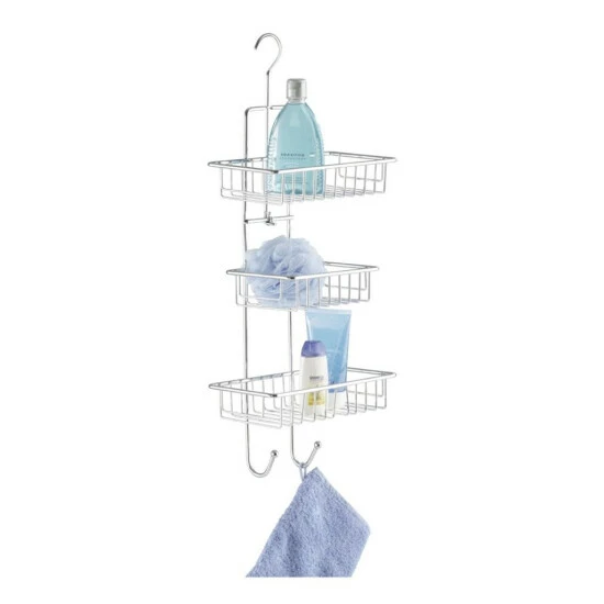 Wenko Duschcaddy Milano 3 Ablagen 2 Haken 11 Wenko Duschcaddy Milano 3 Ablagen 2 Haken – Bild 9