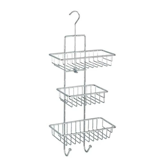 Wenko Duschcaddy Milano 3 Ablagen 2 Haken 12 Wenko Duschcaddy Milano 3 Ablagen 2 Haken – Bild 10