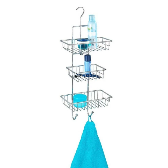 Wenko Duschcaddy Milano 3 Ablagen 2 Haken 14 Wenko Duschcaddy Milano 3 Ablagen 2 Haken – Bild 12