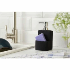 Wenko Spülmittelspender Festival Schwarz -Günstiges Wenko Geschäft unnamed file 17883