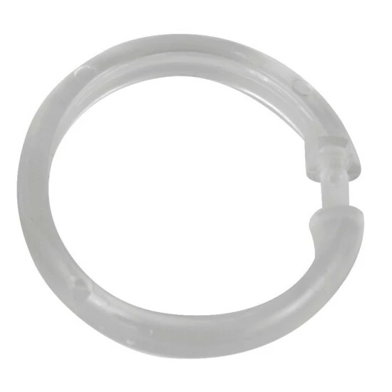 Wenko Duschvorhangringe Groß Transparent 12er Set 3 Wenko Duschvorhangringe Groß Transparent 12er Set