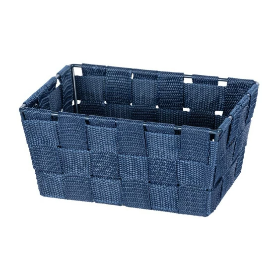 Wenko Aufbewahrungskorb Adria Mini Dunkelblau 3 Wenko Aufbewahrungskorb Adria Mini Dunkelblau