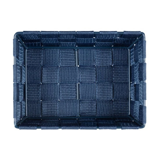 Wenko Aufbewahrungskorb Adria Mini Dunkelblau 4 Wenko Aufbewahrungskorb Adria Mini Dunkelblau – Bild 2