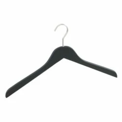 Wenko Kleiderbügel Paris Schwarz 5er Set