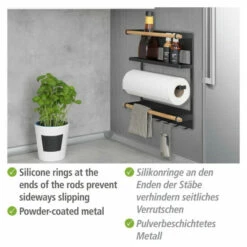 Wenko Küchenregal Magna, Schwarz -Günstiges Wenko Geschäft unnamed file 1808