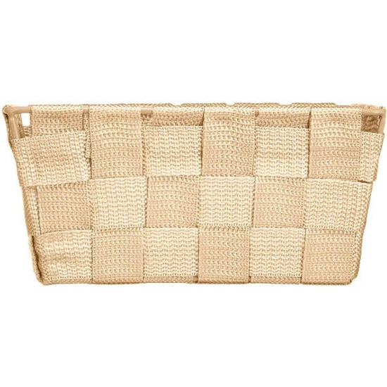 4x Aufbewahrungskorb ADRIA Mini Long Rechteckig BEIGE Aufbewarung Box, WENKO 4 4x Aufbewahrungskorb ADRIA Mini Long Rechteckig BEIGE Aufbewarung Box, WENKO – Bild 2