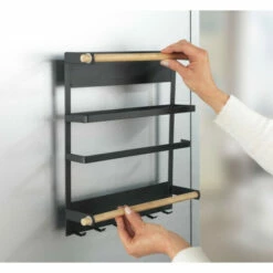 Wenko Küchenregal Magna, Schwarz -Günstiges Wenko Geschäft unnamed file 1814