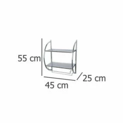 Wenko Exclusiv Wandregal Mit 2 Ablagen -Günstiges Wenko Geschäft unnamed file 18159