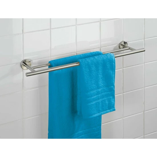 Wenko Badetuchstange Duo Bosio Matt Edelstahl 9 Wenko Badetuchstange Duo Bosio Matt Edelstahl – Bild 7