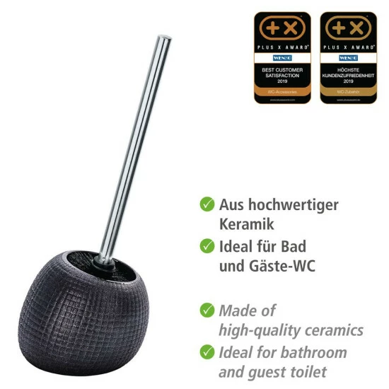 Wenko WC-Garnitur Polaris Jet Anthrazit 5 Wenko WC-Garnitur Polaris Jet Anthrazit – Bild 3