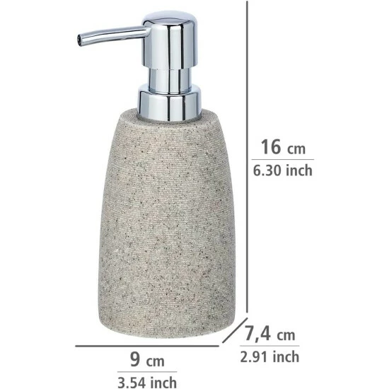 Wenko Seifenspender Goa Hellgrau 9 Wenko Seifenspender Goa Hellgrau – Bild 7