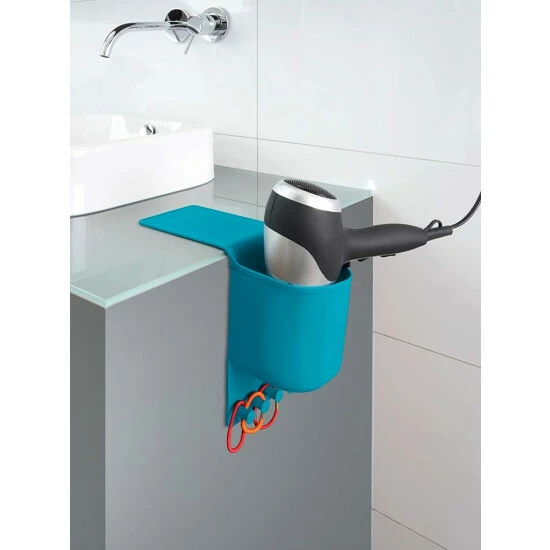Wenko Haartrocknerhalter Ampio Petrol 9 Wenko Haartrocknerhalter Ampio Petrol – Bild 7