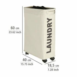 Wenko Wäschesammler Corno Beige -Günstiges Wenko Geschäft unnamed file 18471