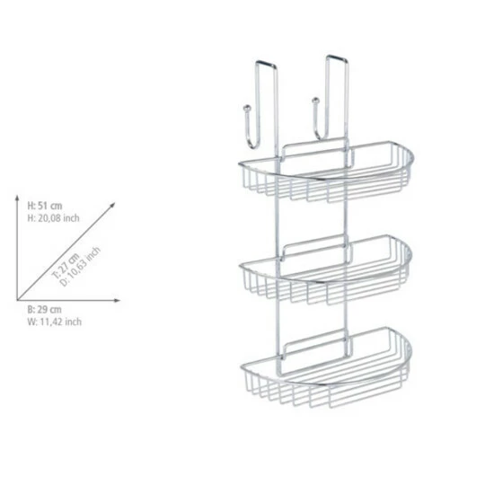 Wenko Badregal Zum Hängen 9 Wenko Badregal Zum Hängen – Bild 7