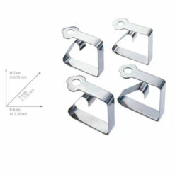 Wenko Tischtuchklemmen 4er Set Edelstahl 9 Wenko Tischtuchklemmen 4er Set Edelstahl -Günstiges Wenko Geschäft unnamed file 18578