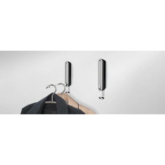 Wenko Klapphaken Premium Sigma Nachtschwarz 7 Wenko Klapphaken Premium Sigma Nachtschwarz – Bild 5