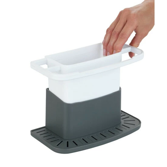 Wenko Spülbeckenorganizer Cosmo Grau 7 Wenko Spülbeckenorganizer Cosmo Grau – Bild 5