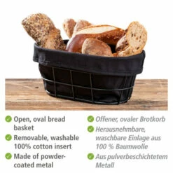 Wenko Brotkorb Bela Schwarz 21 Wenko Brotkorb Bela Schwarz -Günstiges Wenko Geschäft unnamed file 1869