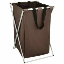 Wenko Wäschesammler Uno - Wäschekorb, Fassungsvermögen 52 L, 100 % Polyester, 35 X 57 X 38 Cm -Günstiges Wenko Geschäft unnamed file 18821