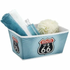 Wenko Aufbewahrungskorb Vintage Route 66 M -Günstiges Wenko Geschäft unnamed file 18875
