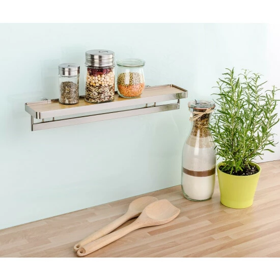 Wenko Gewürzregal Mit Reling Premium 4 Wenko Gewürzregal Mit Reling Premium – Bild 2